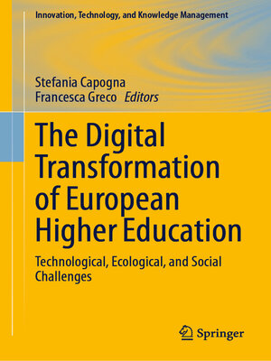 cover image of The Digital Transformation of European Higher Education